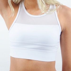Zyia White All Star Bra Medium